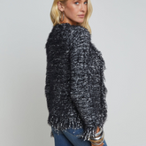 Azure cardigan blazer
